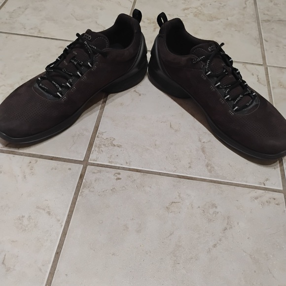 ECCO Men's Biom Fjuel Train Walking Shoe Yak Leather Mocha Lightweight Size 10.0 - Picture 5 of 12